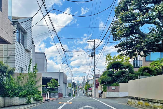 前面道路②
