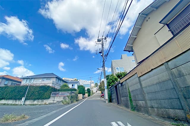 前面道路②