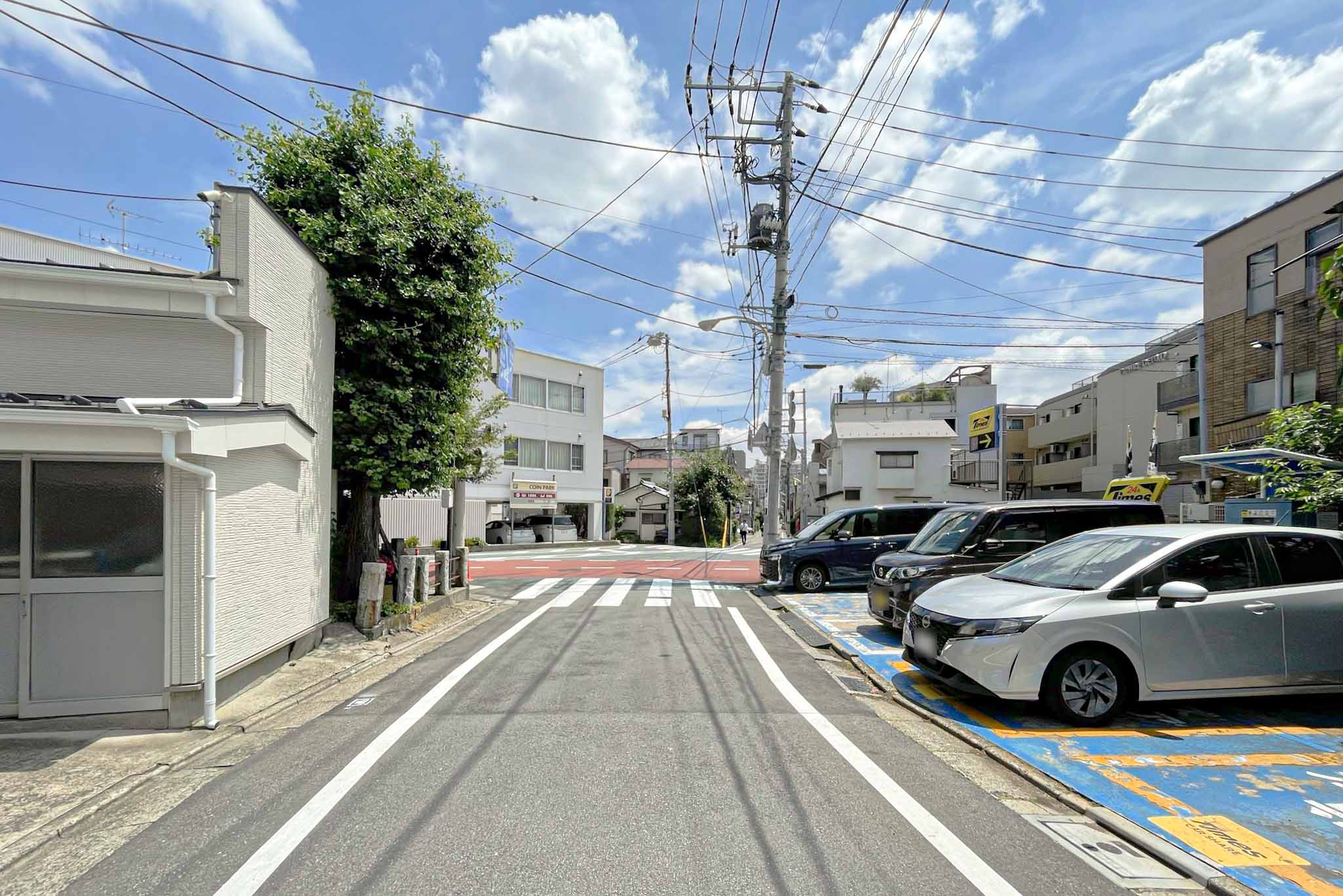 前面道路②