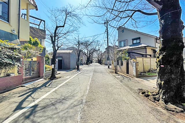 前面道路②