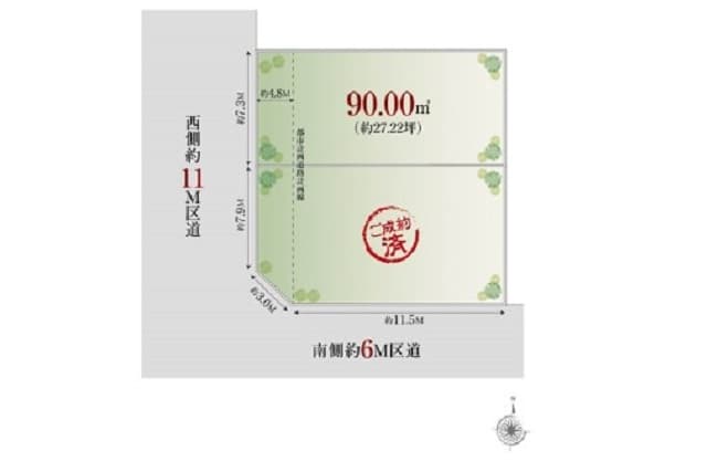 区画図