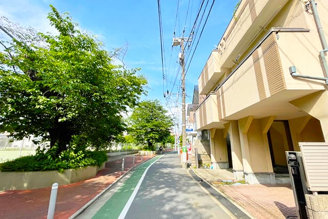 前面道路①