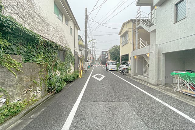 前面道路②