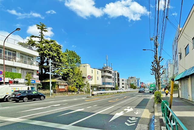 周辺道路①（環八通り）