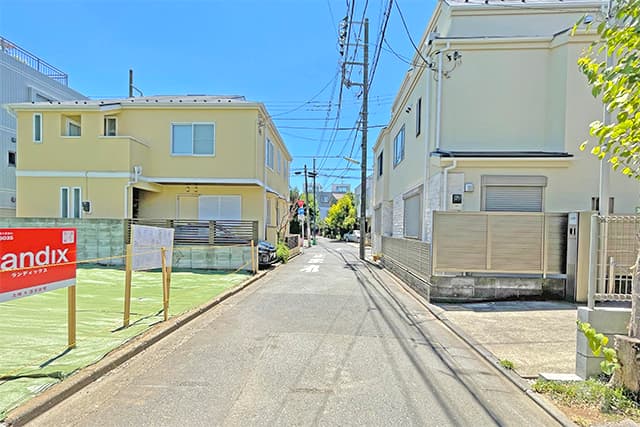前面道路②