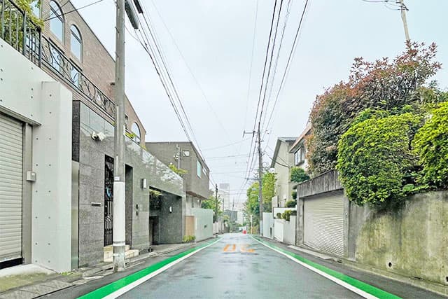 前面道路②