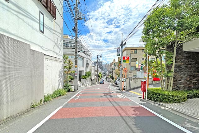 前面道路①