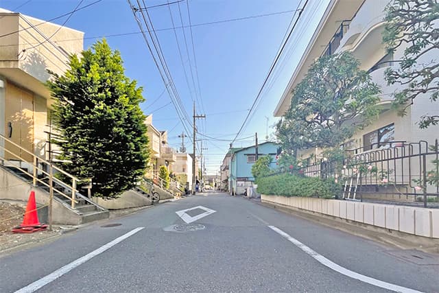 前面道路①