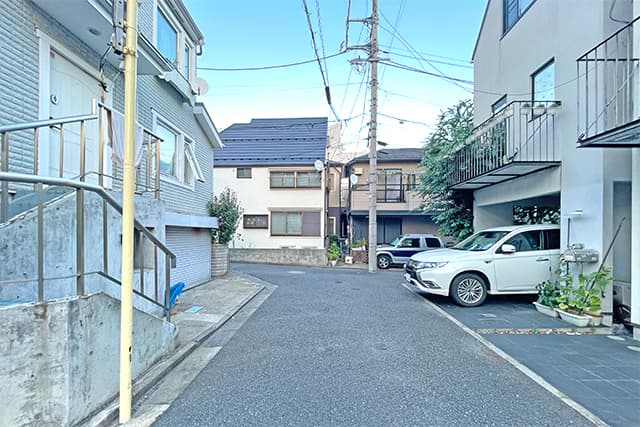前面道路②