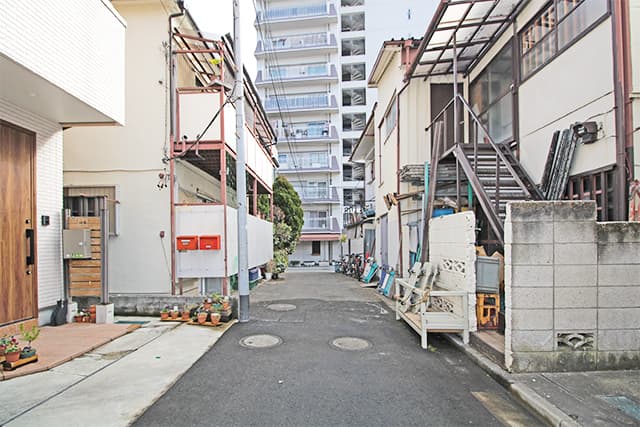 前面道路