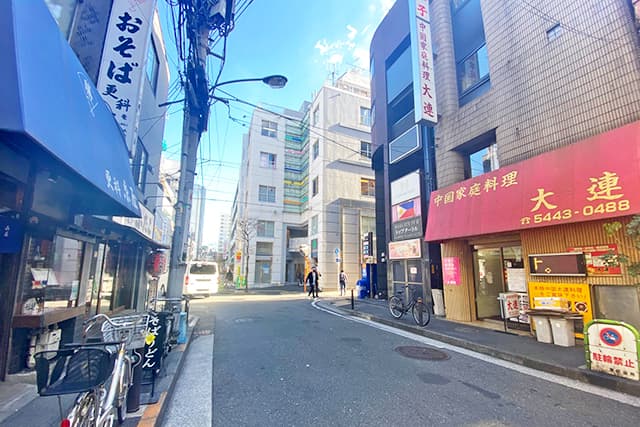 前面道路②