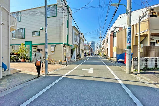 前面道路②
