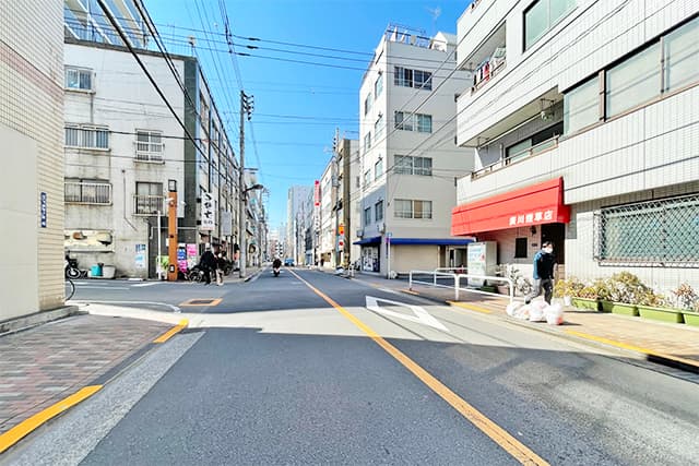 前面道路①