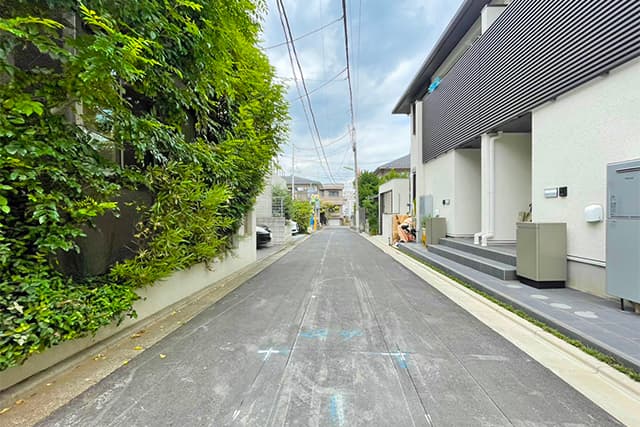 前面道路①