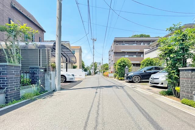 前面道路②
