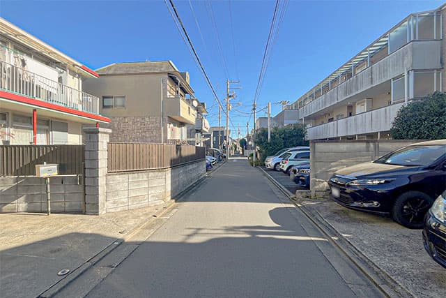 前面道路②