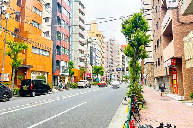 前面道路②