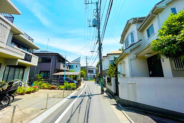 前面道路②