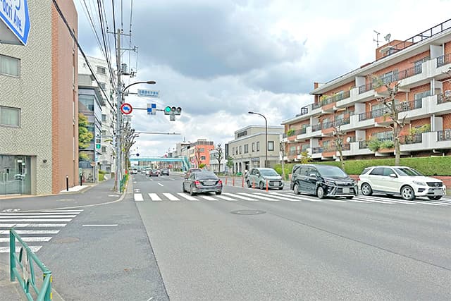 前面道路①