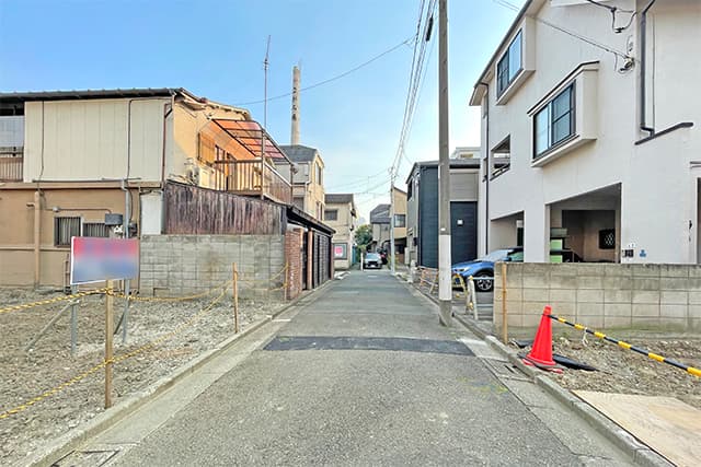 前面道路①