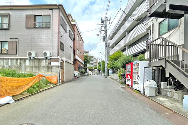 前面道路①