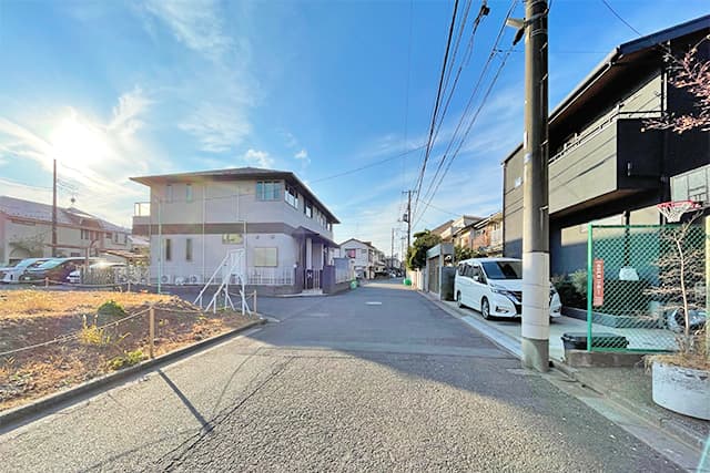 前面道路①