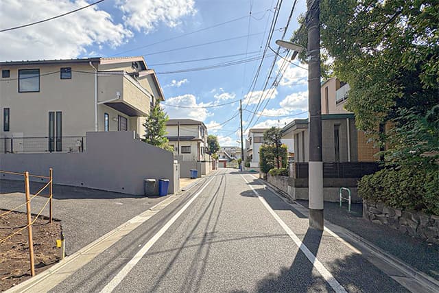 前面道路①