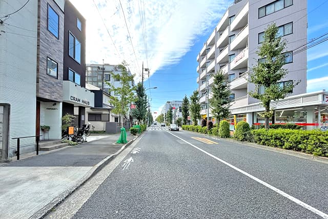 前面道路②（駒沢通り）