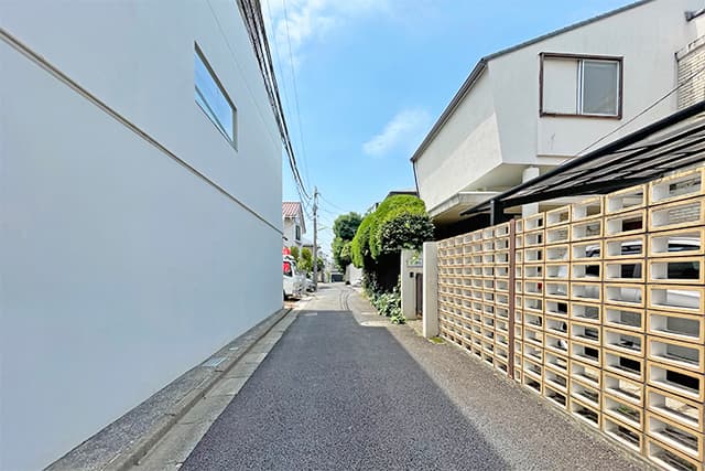前面道路②