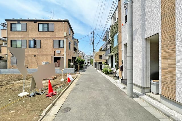前面道路②