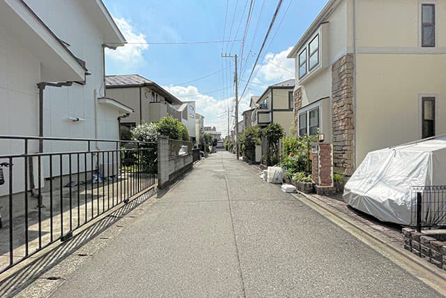 前面道路①