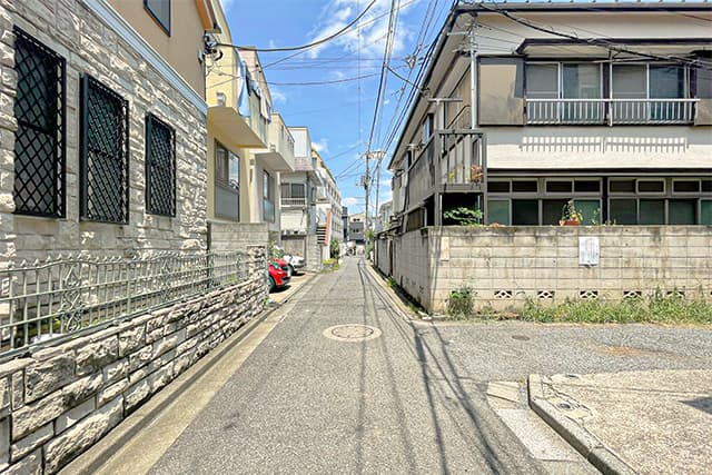 前面道路①