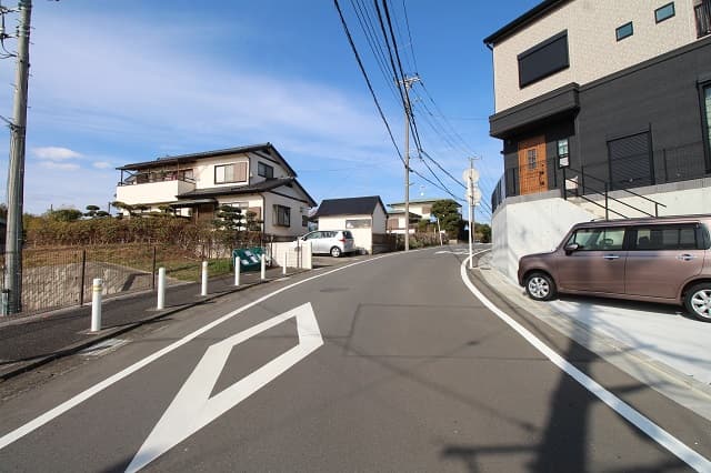 前面道路①