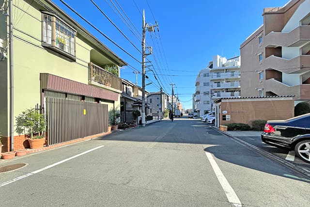 前面道路①