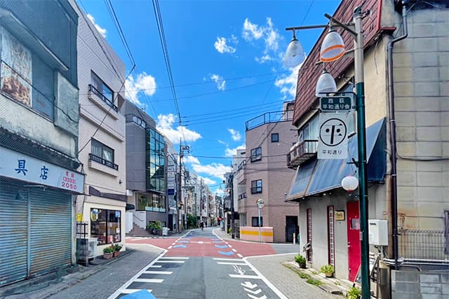周辺道路①（平和通り）