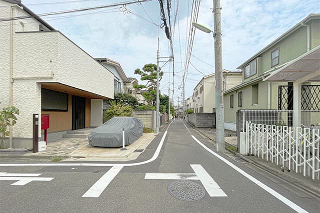 前面道路②