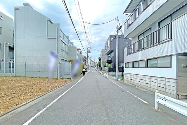 前面道路①