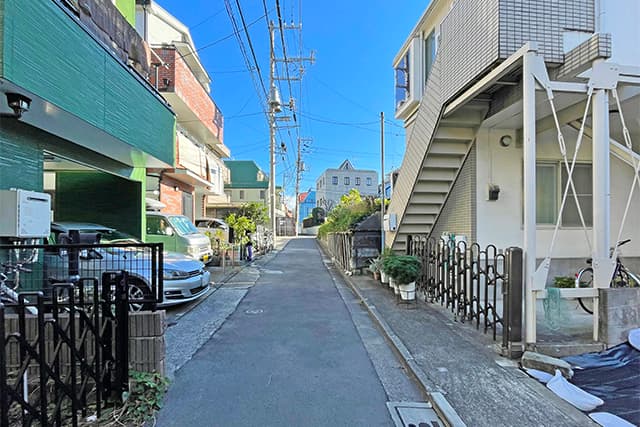 前面道路①