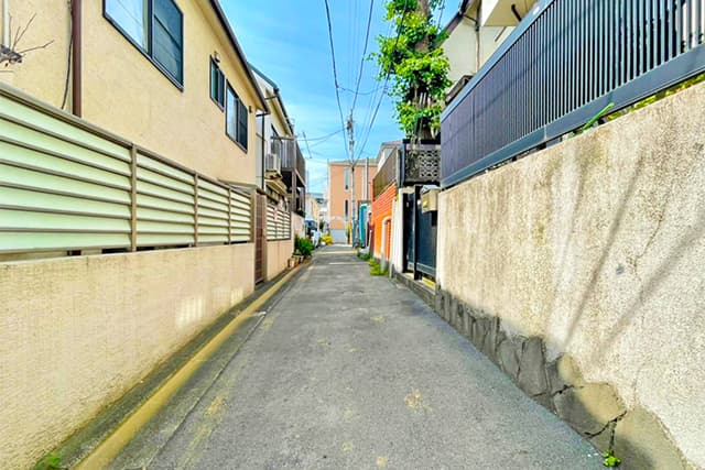 前面道路①