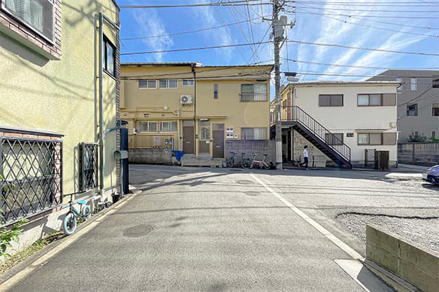 前面道路①