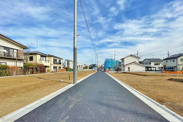 前面道路