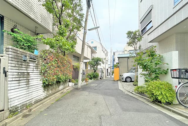 前面道路①