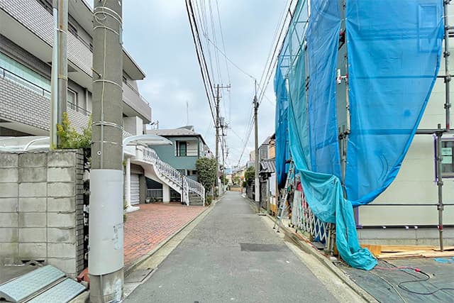 前面道路②