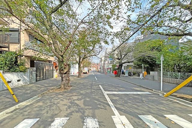 前面道路①