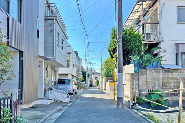 前面道路①