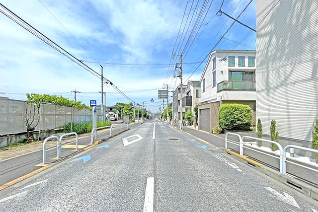周辺道路②（駒八通り）