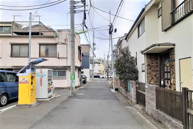前面道路①
