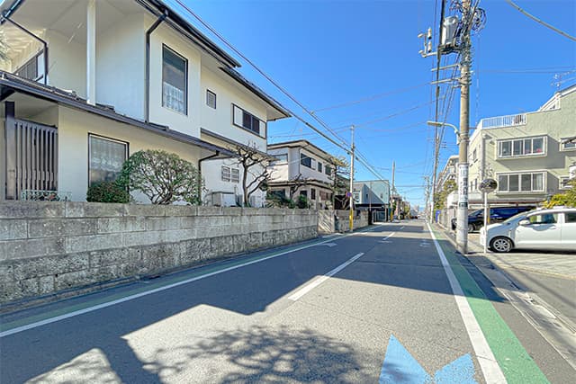 前面道路①