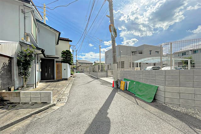 前面道路②