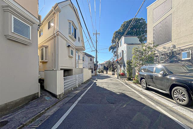 前面道路①